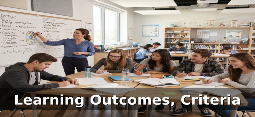 Learning Outcomes, Criteria