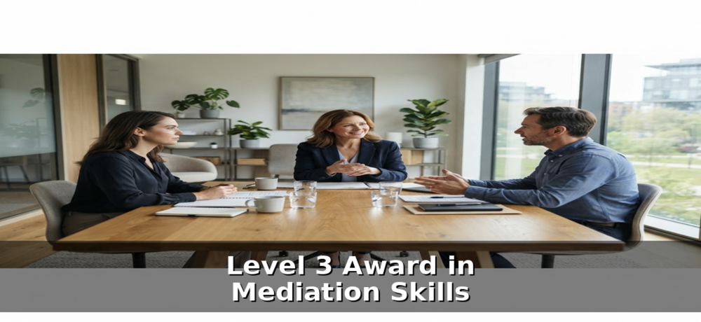 Level 3 Award in Mediation Skills Course